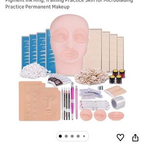 Microblading Practice Kit with Skin Tone Accessories